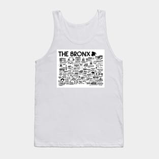 The Bronx Map Art Tank Top